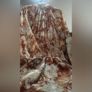 Veronica M Autumn Floral Dress